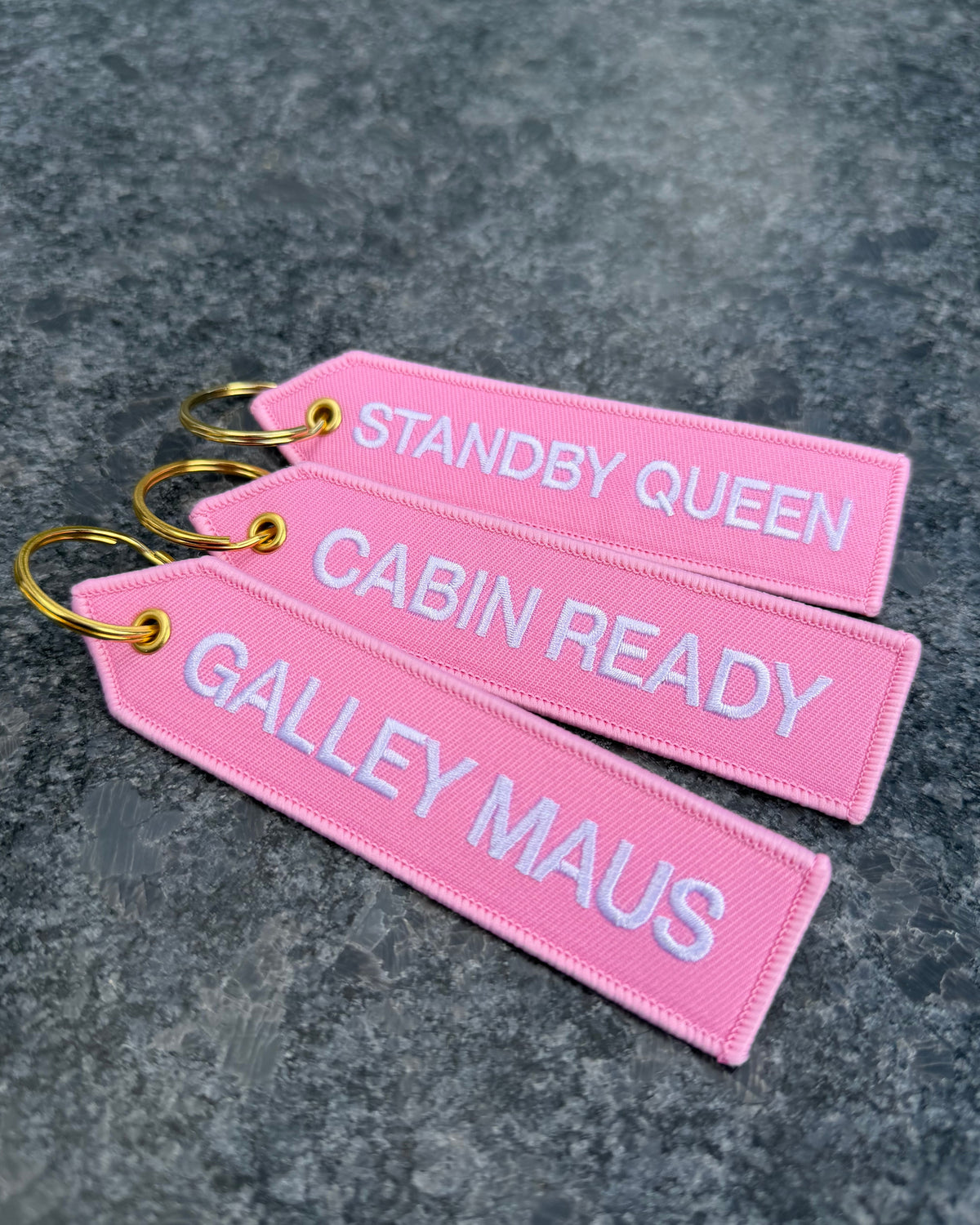 Cabin Crew Schlüsselanhänger - Rosa Edition
