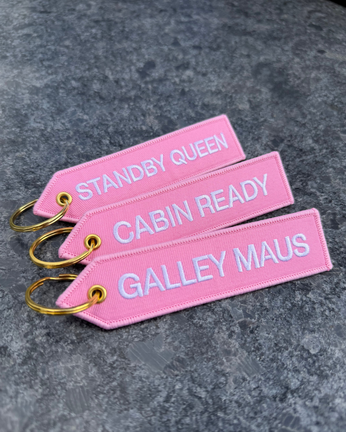 Cabin Crew Schlüsselanhänger - Rosa Edition