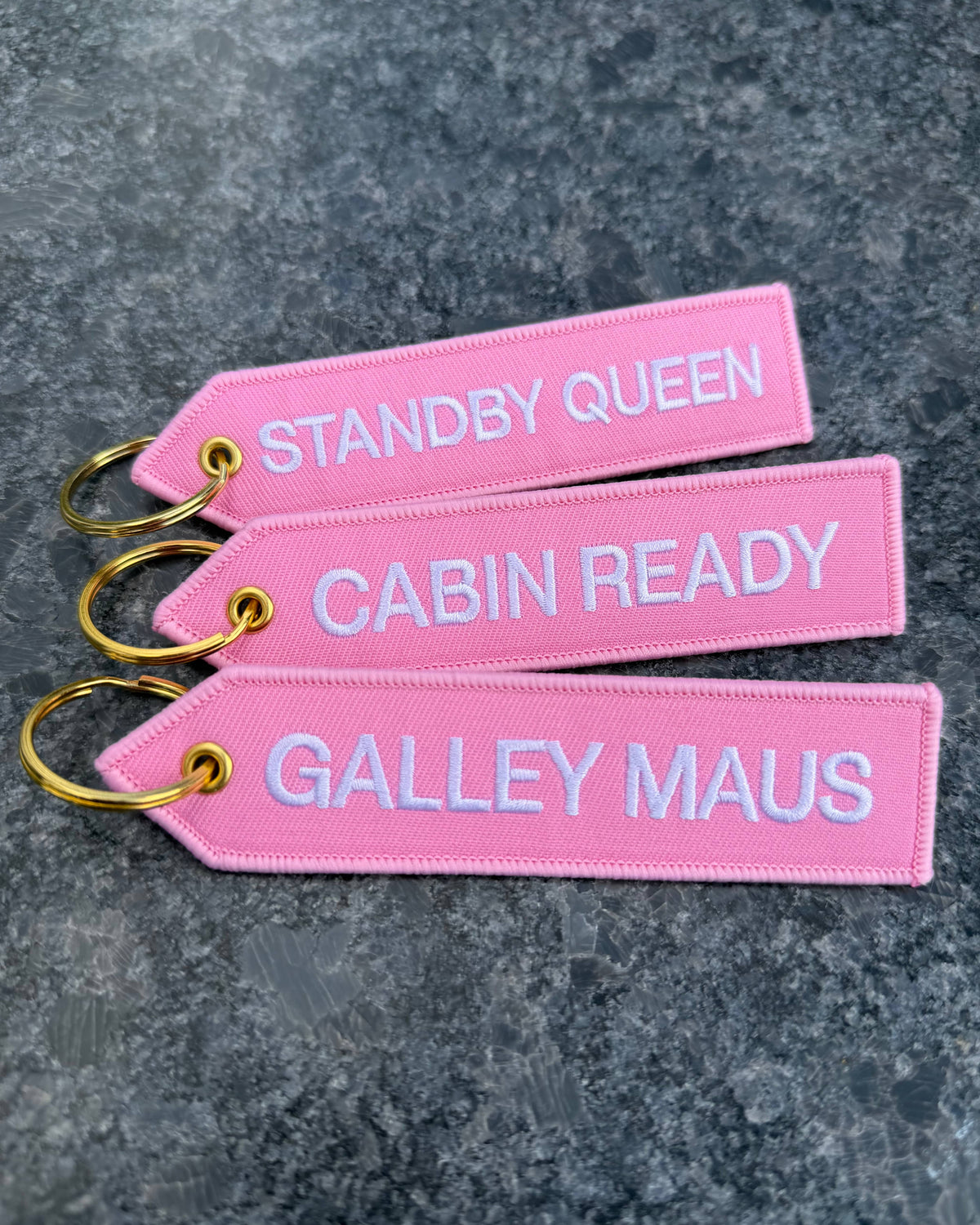 Cabin Crew Schlüsselanhänger - Rosa Edition