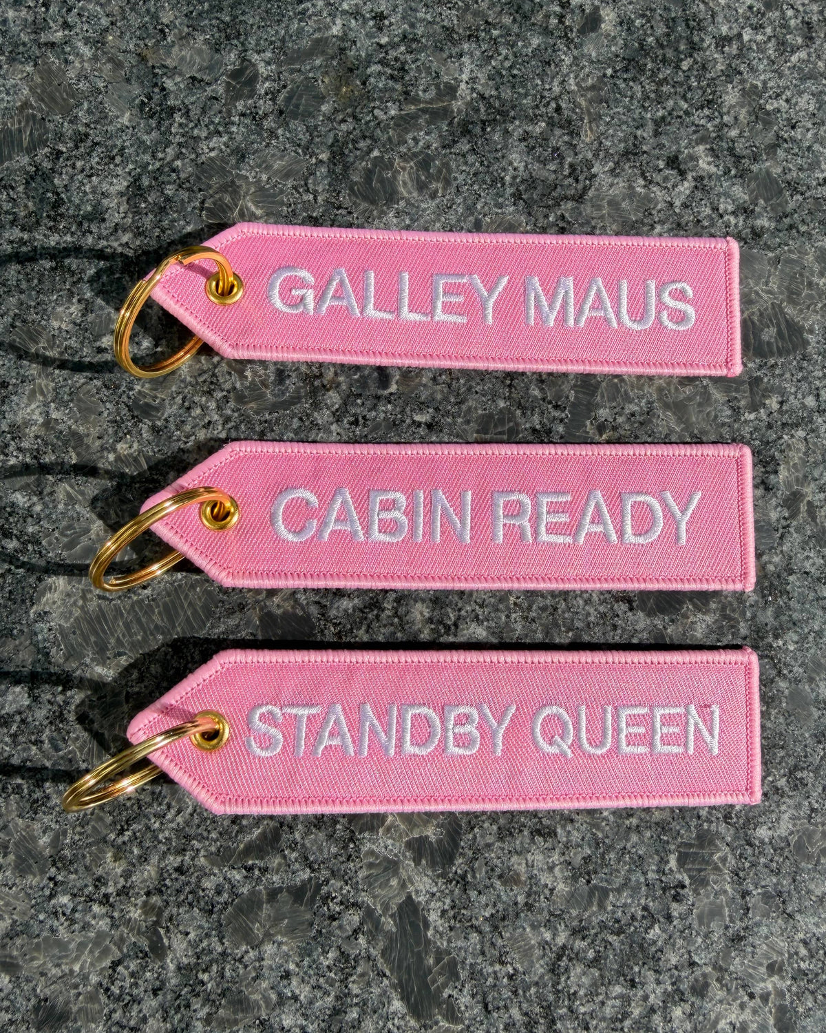 Cabin Crew Schlüsselanhänger - Rosa Edition